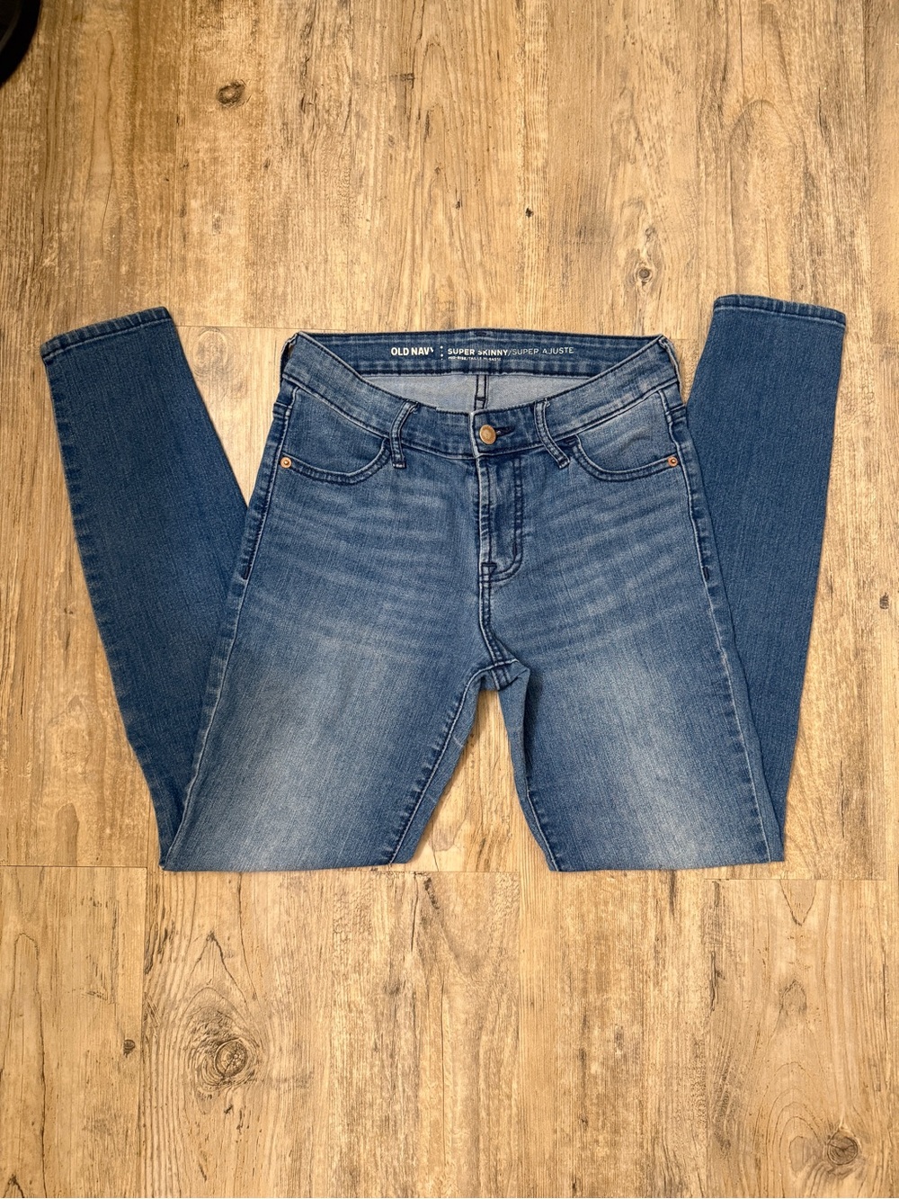 Old Navy Women's Medium Blue Skinny Jeans Size 2